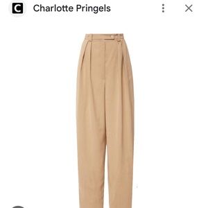 Tan Charlotte Pringels Trousers
